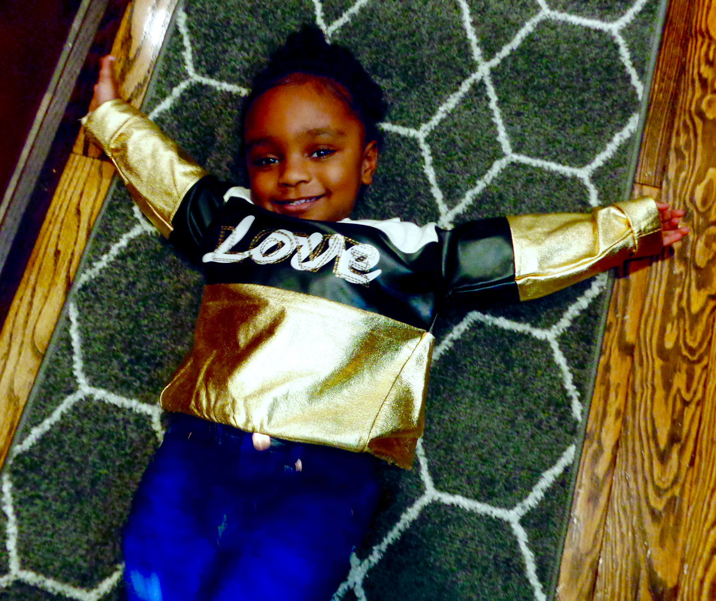 Material Girl LOVE Sweater - Cozy N Cute Kids Boutique