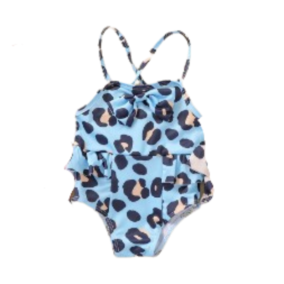 Leopard Swimsuit - Cozy N Cute Kids Boutique