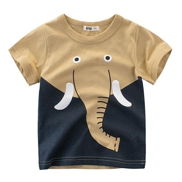 Animal Print T-Shirt - Cozy N Cute Kids Boutique