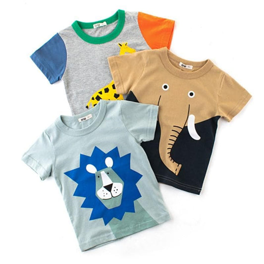Animal Print T-Shirt - Cozy N Cute Kids Boutique