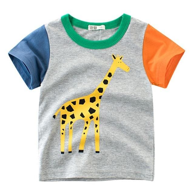 Animal Print T-Shirt - Cozy N Cute Kids Boutique