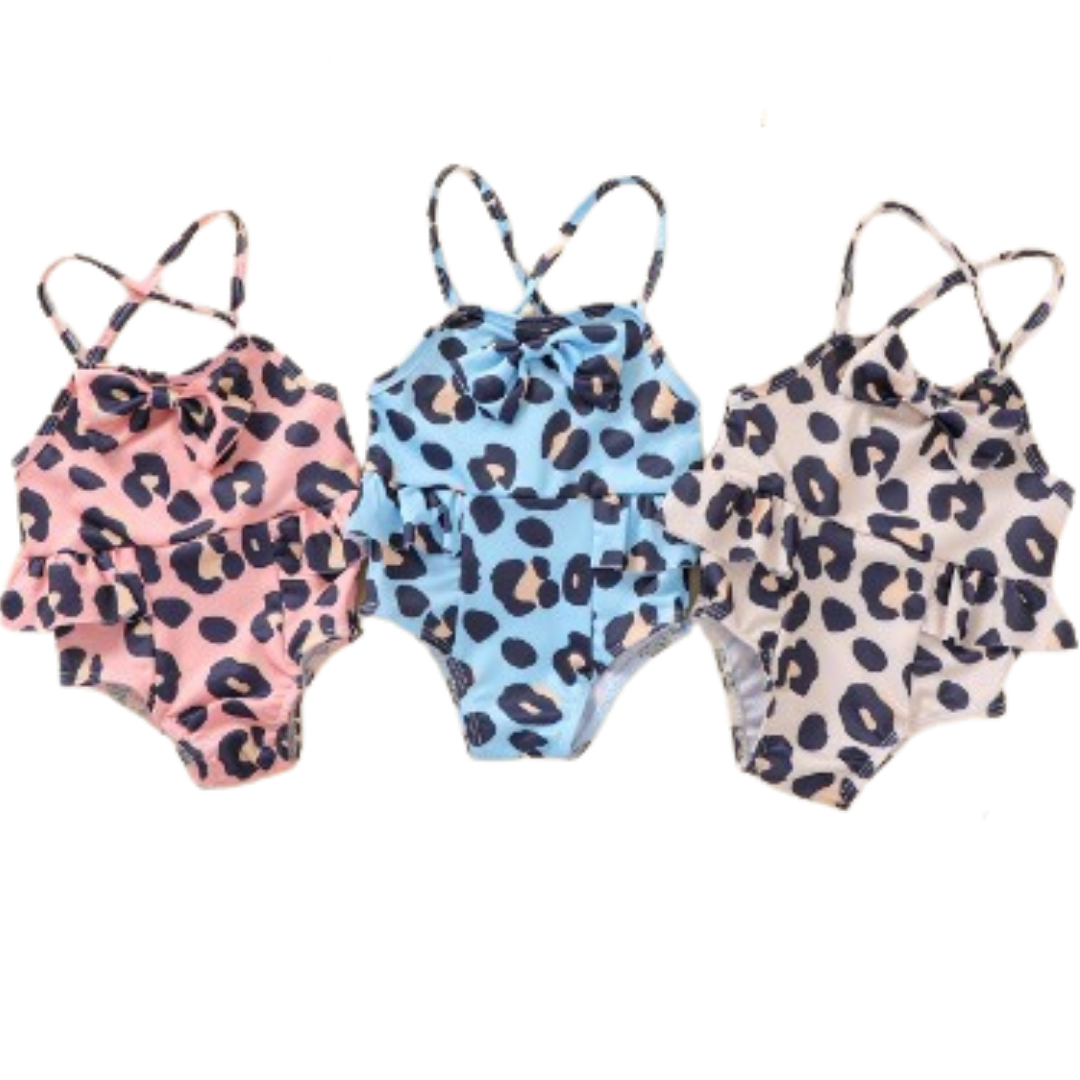 Leopard Swimsuit - Cozy N Cute Kids Boutique