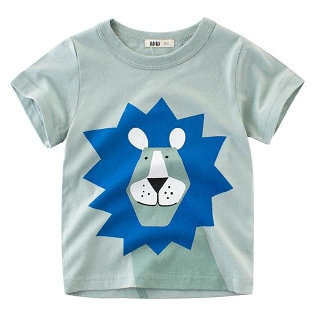 Animal Print T-Shirt - Cozy N Cute Kids Boutique